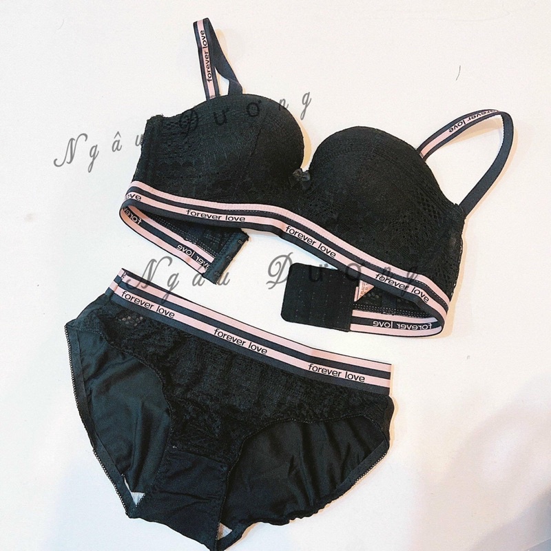 Set đồ lót, bộ đồ lót nữ su phối ren viền chữ không gọng- SL004 | BigBuy360 - bigbuy360.vn