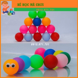 Quả Bóng Bàn Nhiều Màu chơi bóng nảy, chơi trò chơi tập thể, trang trí thủ công