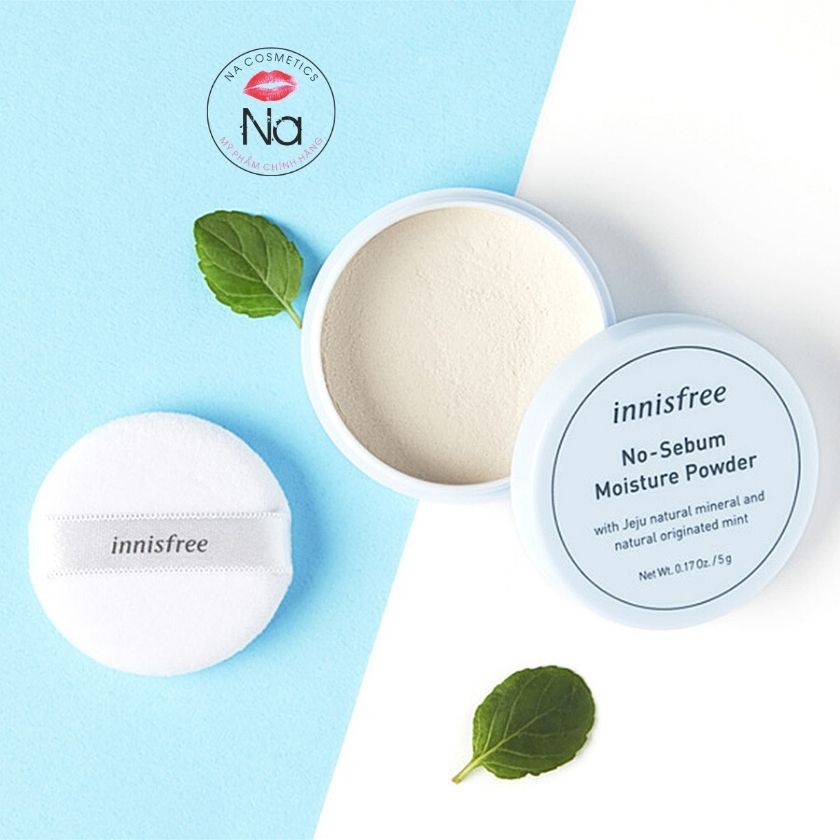 Phấn Phủ Bột Không Màu Innisfree No Sebum Moisture Powder