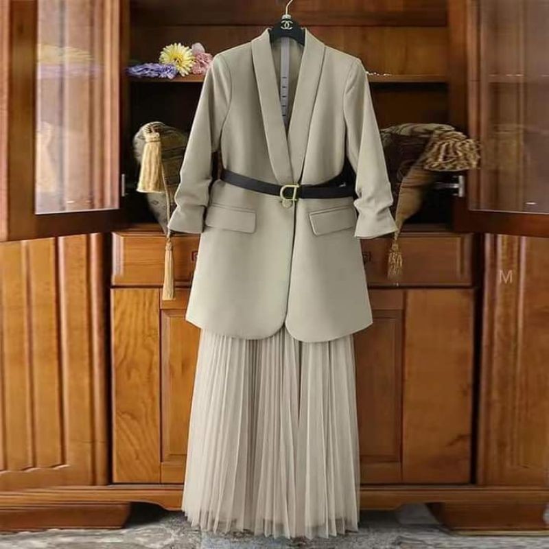 Sét dạ chân váy cao cấp