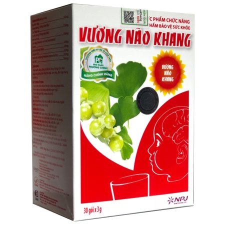 Cốm vương não khang -Hoạt huyết, tăng cường vi chất và năng lượng cho não. Giúp tăng cường khả năng học tập, trí tuệ