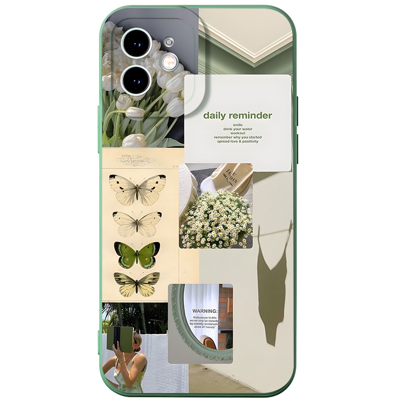 Ốp lưng JURSUE mềm chống sốc hình dễ thương đẹp cho iPhone 13 12 11 Pro Max SE 2020 X XR XS 8 7 ip 6S 6 Plus Y1927