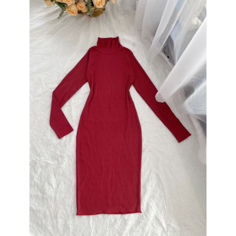 [Corn9] ĐẦM BODY CỔ LỌ