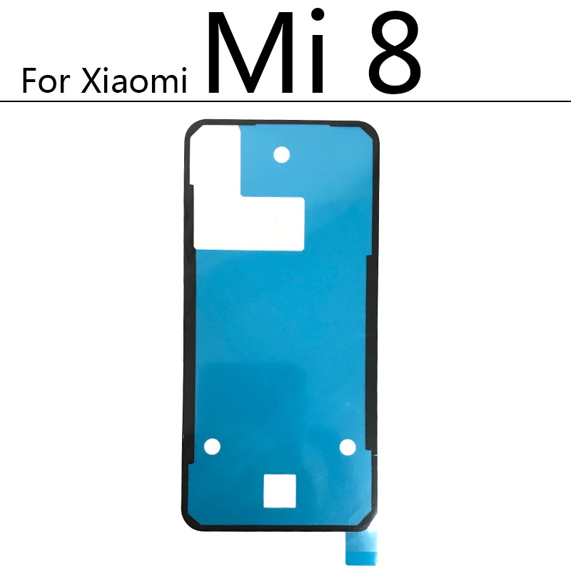 Ốp Điện Thoại Có Keo Dán Bảo Vệ Pin Cho Xiaomi Mi 8 9 10 lite A3 CC 9 9e Mi8 Mi9 Pro Mi6 Mi F2 Pro Note 10Pro
