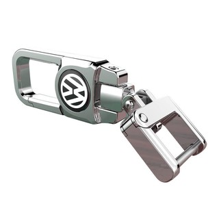 Móc Chìa Khóa Bằng Thép Không Gỉ In Logo BMW Chống Mài Mòn Tiện Dụng Cho Xe Hơi