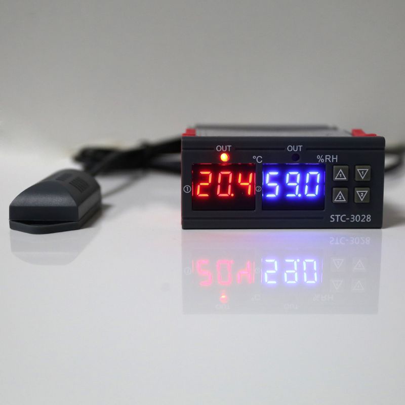 Bộ điều khiển nhiệt độ và độ ẩm kỹ thuật số AC 110V 220V 10A chuyên dụng