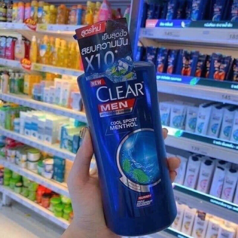 Dầu gội clear men Thái Lan