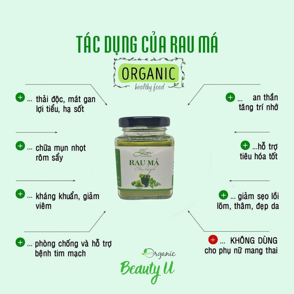 Bột Rau Má Sấy Lạnh LimFarm Hũ 150Gram - Giảm Mụn , Mờ Thâm , Thanh Lọc Cơ Thể , Hỗ Trợ Giảm Cân , Detox | BigBuy360 - bigbuy360.vn