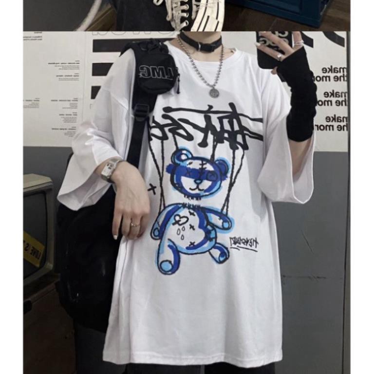 ÁO THUN, ÁO PHÔNG TAY LỠ UNISEX FORM RỘNG OVERSIZE NELLY ANIME M786 KL SHOP TTSHOP ❣ ྇