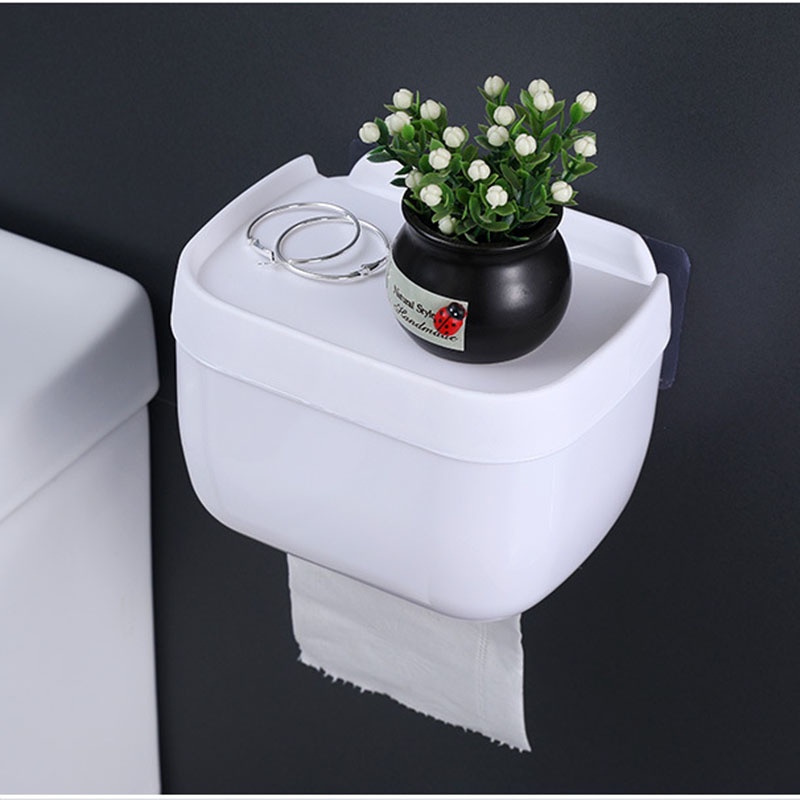Giá Đỡ Cuộn Giấy Vệ Sinh Gắn Tường Chống Nước Tiện Lợi