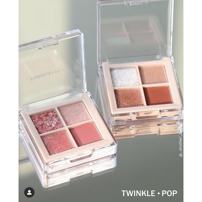 Phấn mắt Peripera Twinkle Pop Pearl Flex Giltter Eye Palette