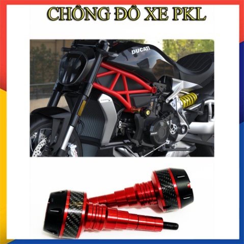 GÙ CHỐNG ĐỔ DUCATI CHO XE PKL