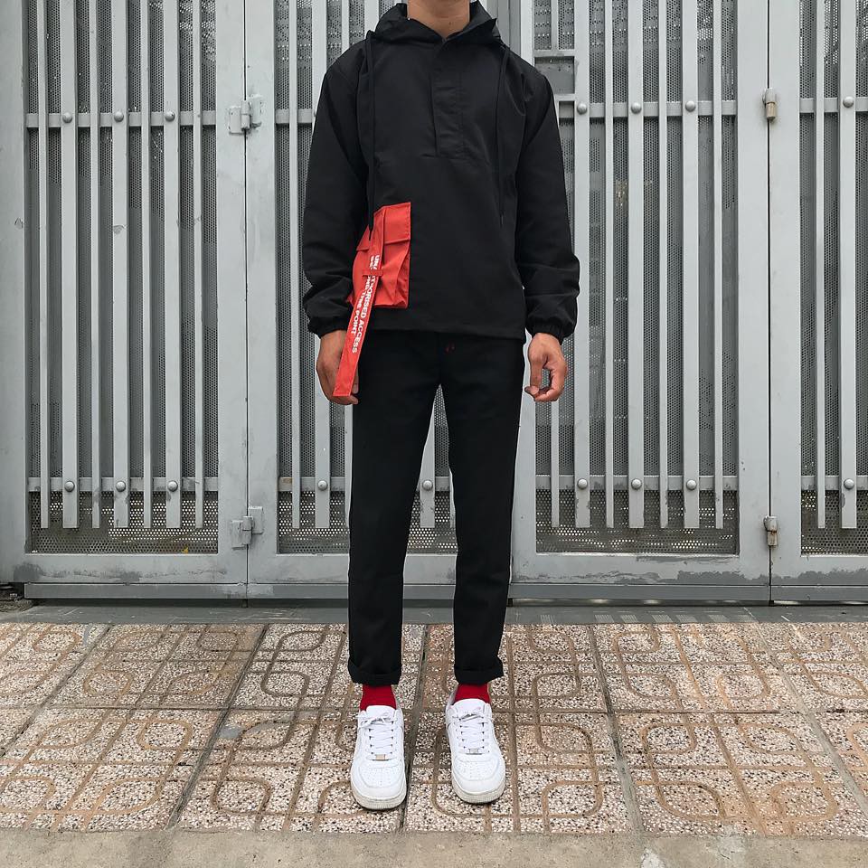 Áo Khoác YAYSHOP unisex nam nữ chất dù 2 lớp chống nắng không thấm nước họa tiết TÚI HỘP (3 màu)