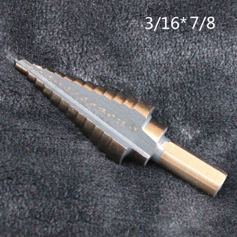 Mũi Khoan Tam Giác Bằng Titan Chất Lượng Cao Cho Nhựa / Kim Loại Nhôm Nhiều Lỗ