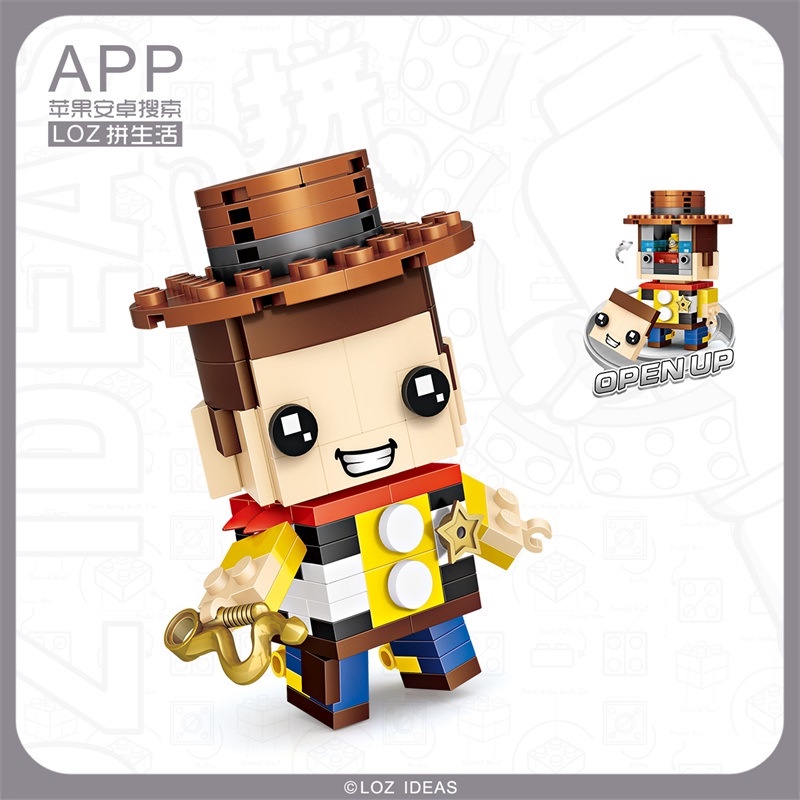 Đồ chơi lắp ráp LOZ mini | Lắp ghép brickheadz LOZ