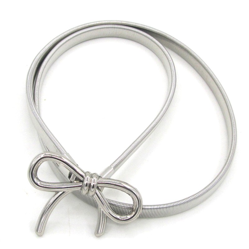 Thắt lưng kim loại đàn hồi thời trang dành cho bạn nữ