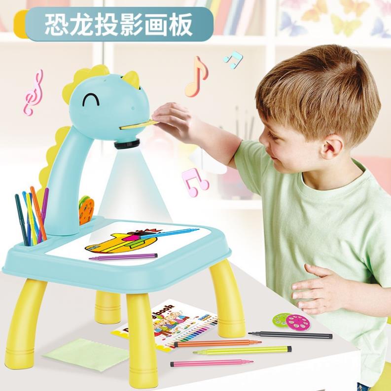 Bàn vẽ có đèn chiếu sáng thông minh cho bé, đồ chơi giáo dục giúp bé tập vẽ có đèn, loại lớn