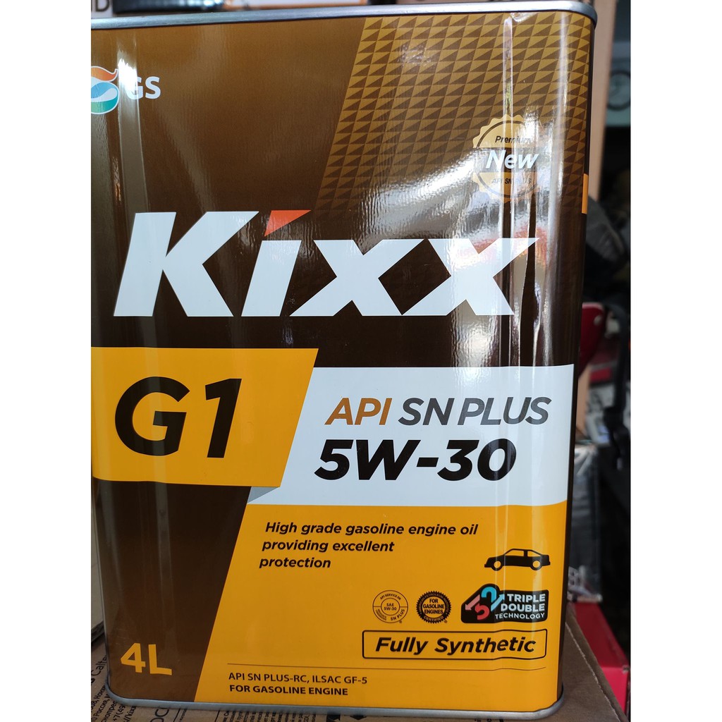 KIXX OIL DÙNG CHO Ô TÔ MÁY XĂNG - G1 PLUS SN 5W30