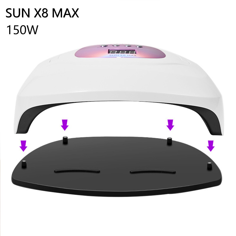 MÁY HƠ GEL SUN X8 MAX chuyên nghiệp máy sấy móng tay Rất lớn Hai tay sử dụng đồng thời chân Nghệ thuật làm móng