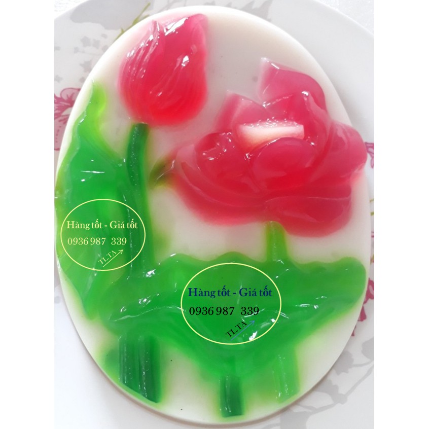 KHUÔN RAU CÂU HÌNH HOA LÁ SEN ĐẸP