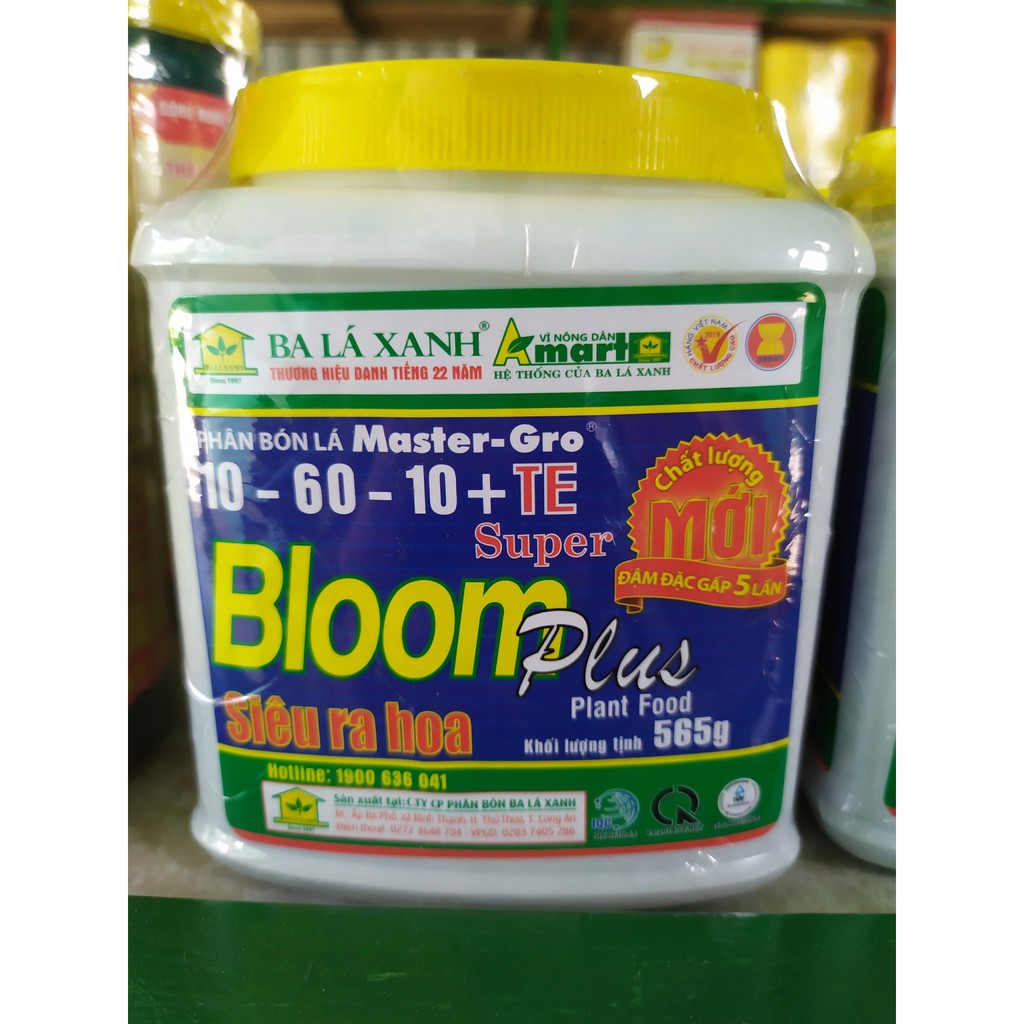 Siêu ra hoa 10-60-10-TE Bloom plus