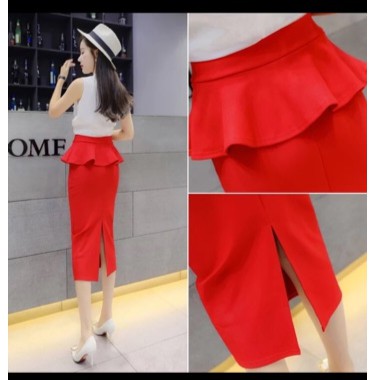 [ảnh_thật] CHÂN VÁY BÈO CÁ dáng dài xẻ sau cực sang chảnh | BigBuy360 - bigbuy360.vn