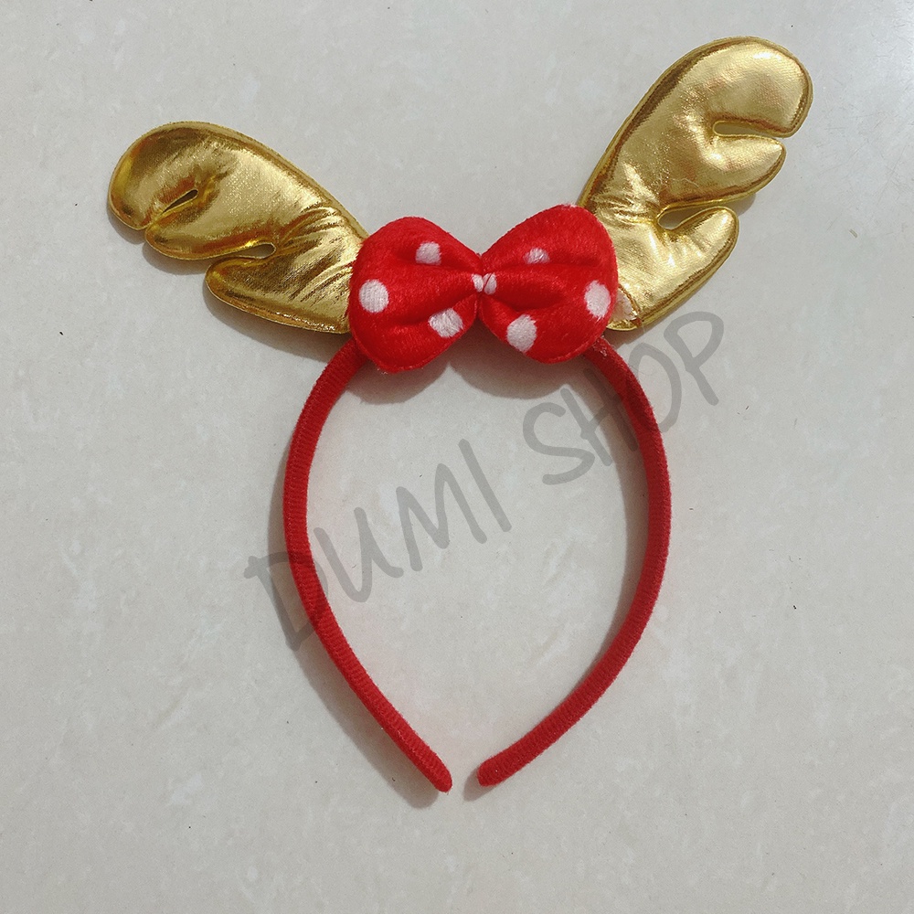 Cài Tóc Noel Xinh Xắn Ông Già Noel, Tai Tuần Lộc, Phụ Kiện Chụp Ảnh Noel - Dumi Shop