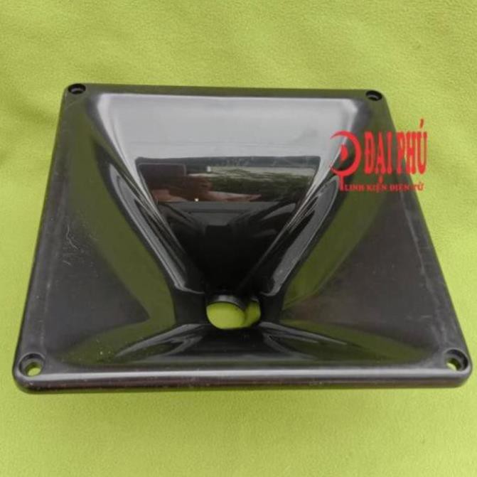 Họng loa treble, phễu loa treble 19.5x19.5x11.5cm cho loa treble kèn 250, treble 350