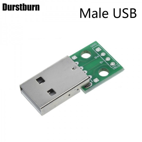 Bộ 5 Bảng Mạch Kết Nối USB 2.0 3.0 Đầu Đực Cái Sang Dip Cái B-type Vuông Mike 5p