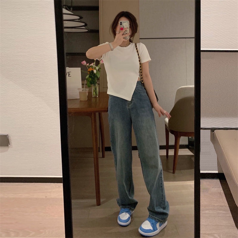 Áo Thun Nữ Tay Ngắn Màu Trắng Thiết Kế Ngọt Ngào Dễ Phối Đồ Thời Trang Cho Nữ áo phông nữ JL-TX-88