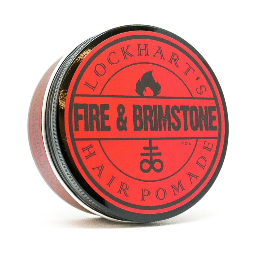 Sáp vuốt tóc Lockhart's Fire &amp; Brimstone Heavy Hold Pomade