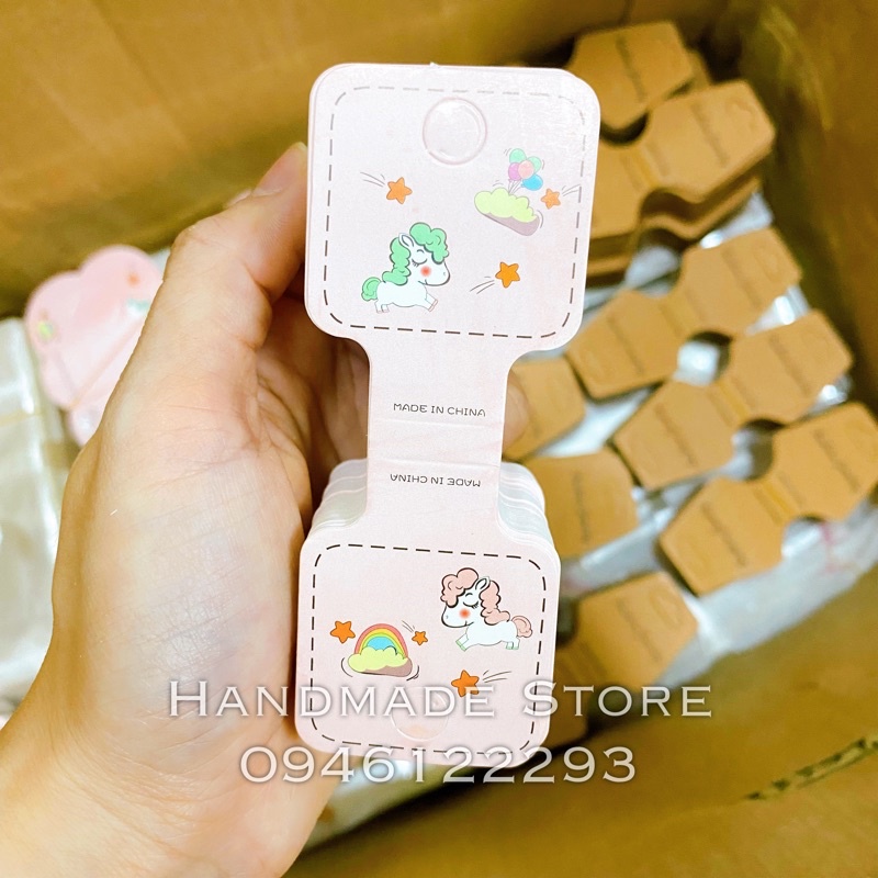 20 Bìa gài kẹp tóc, chun buộc tóc