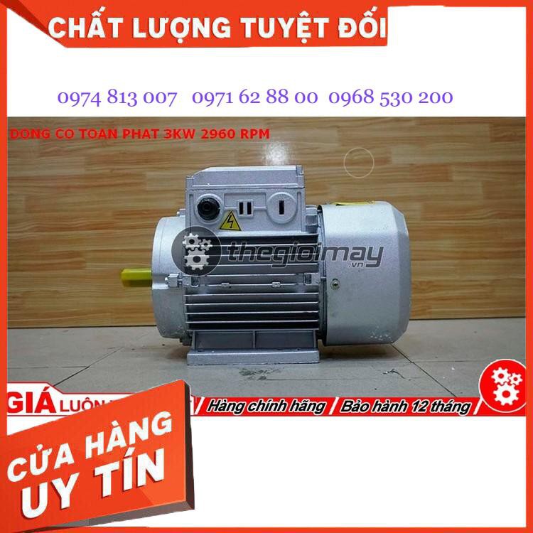 Motor toàn phát 3KW 2960 v/p GIÁ CỰC SHOK