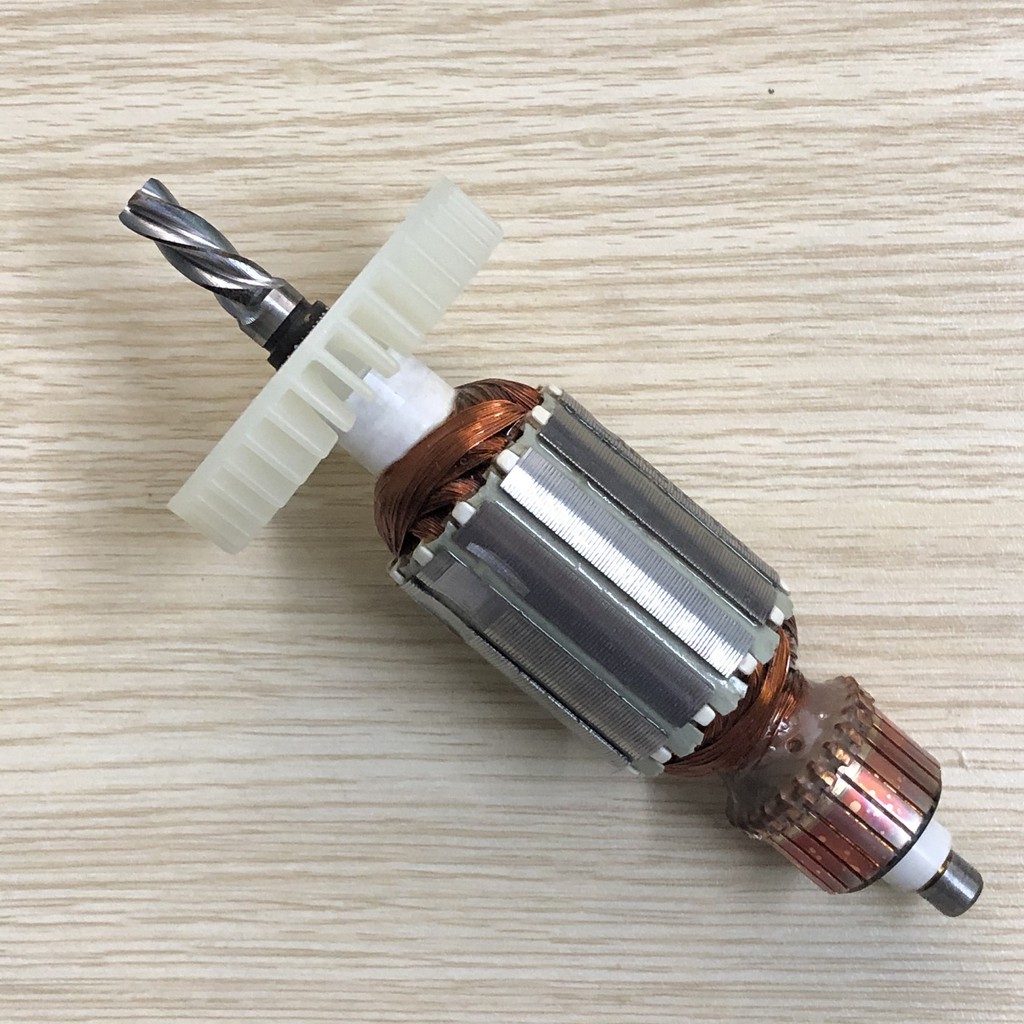 Rotor khoan Maktec MT60 MT603 MT606, Makita M0600B M8103B dây đồng 220V - Tặng chổi than