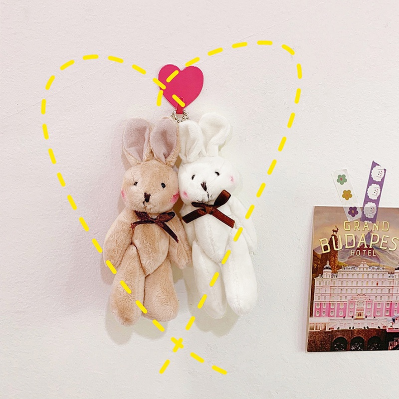 Móc Khóa Hình Gấu Bông Hoạt Hình Đáng Yêu