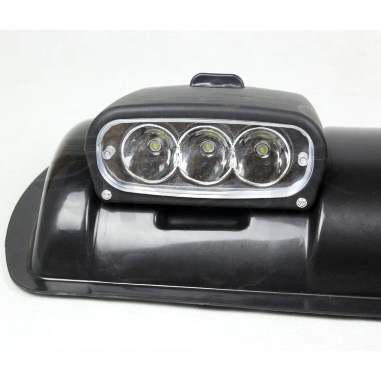 Đèn ốp nóc xe ô tô xe hơi đèn xương mù spotlight SUV off-road xe pickup Jeep đèn LED đèn trang trí (KÍNH MÀU Trắng)