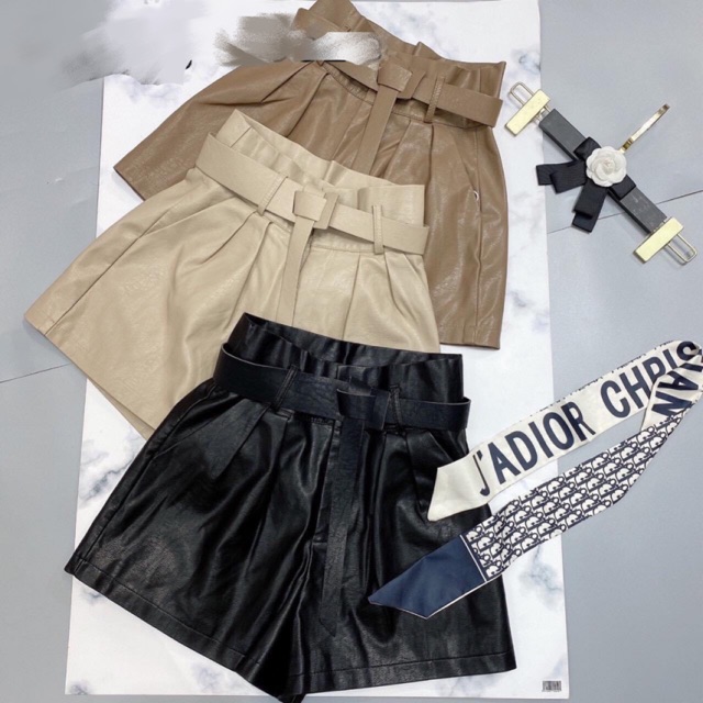 Short da 3 màu be, đen, nâu. Size S M L