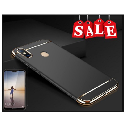 Bộ Ốp lưng Doanh nhân + Kinh cường lực Huawei Nova 3e - Nhung mịn cực đẹp