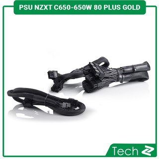 Nguồn Máy Tính NZXT C650 (650W/80 Plus Gold/Full modular)