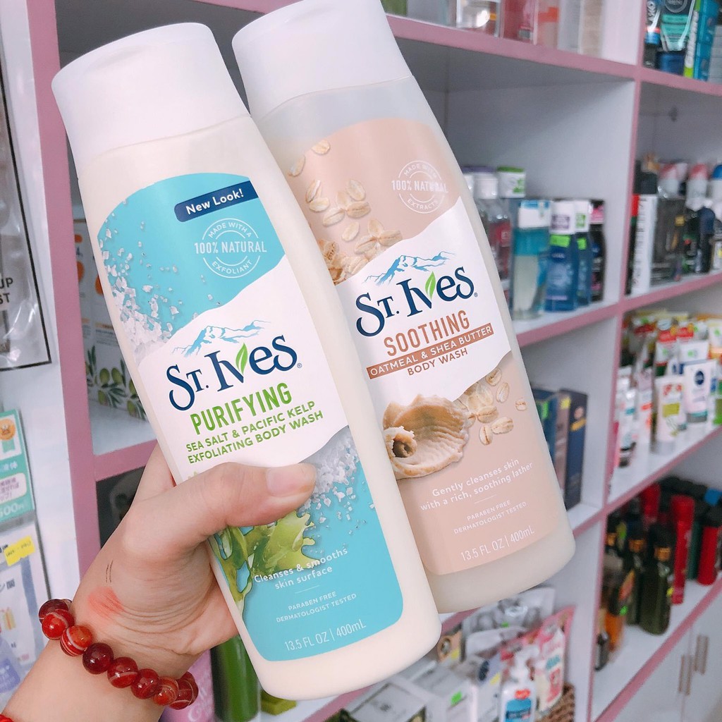 Sữa Tắm ST.IVES 709ML Muối Biển /Cam chanh/ Yến mạch Bơ - Nhập khẩu Mỹ | BigBuy360 - bigbuy360.vn