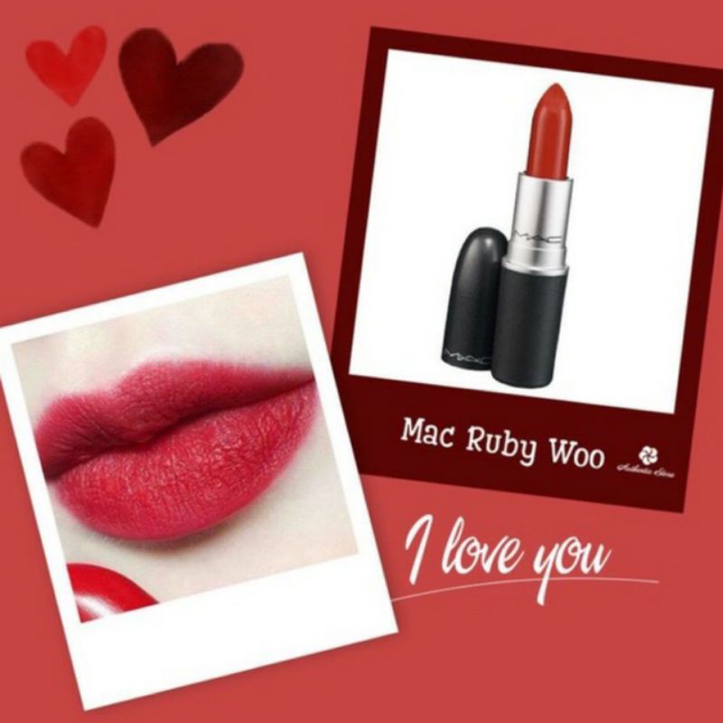 Son MAC Mini RUBY WOO/CHILI/Lady Danger/ Relentlessly/russian red minisize.