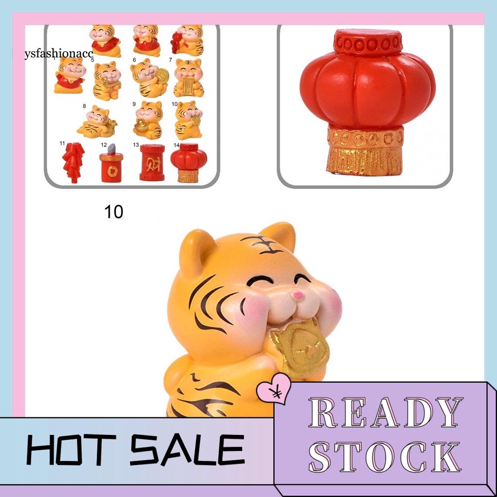 Mô hình con hổ mini dùng để trang trí