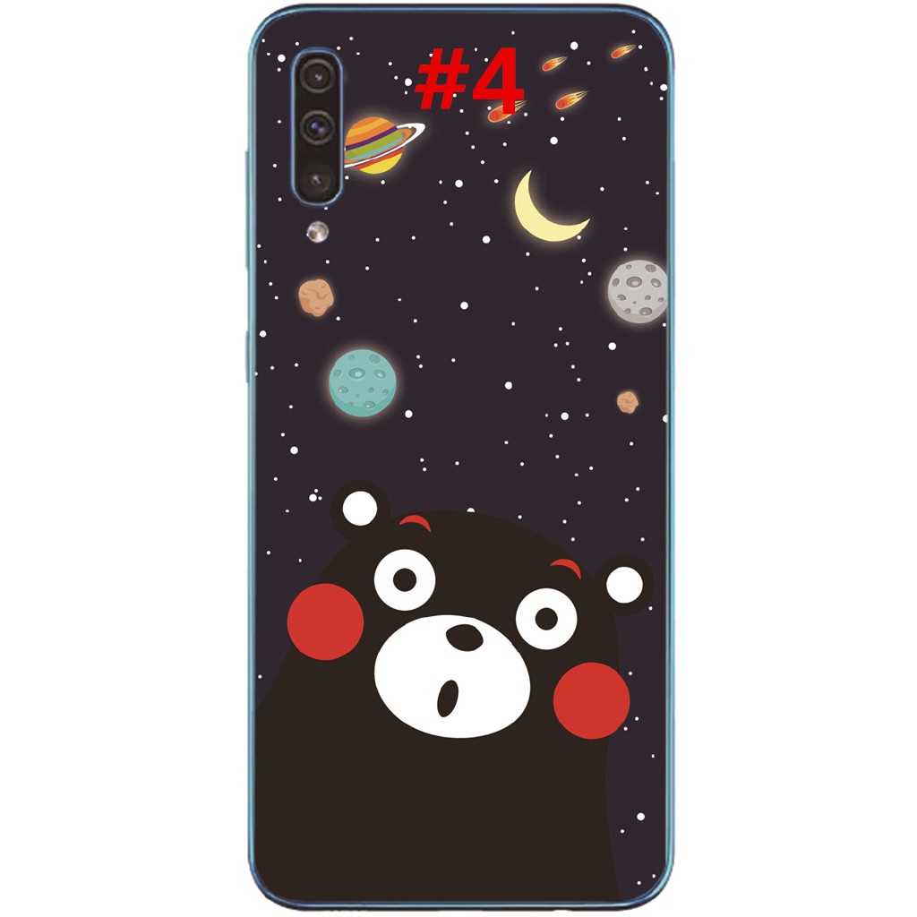 Ốp lưng in hình Starry Sky Bear Samsung Galaxy A70 A50 A30 A20 A10