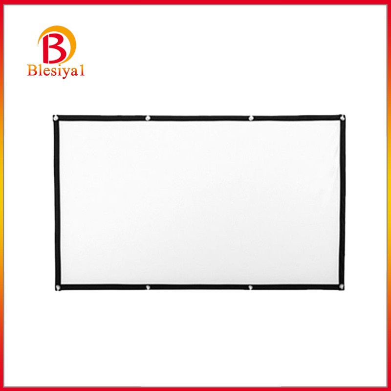 [BLESIYA1] Soft Projector Screen High Contrast Collapsible Hanging Hole Grommets 16:9 | BigBuy360 - bigbuy360.vn
