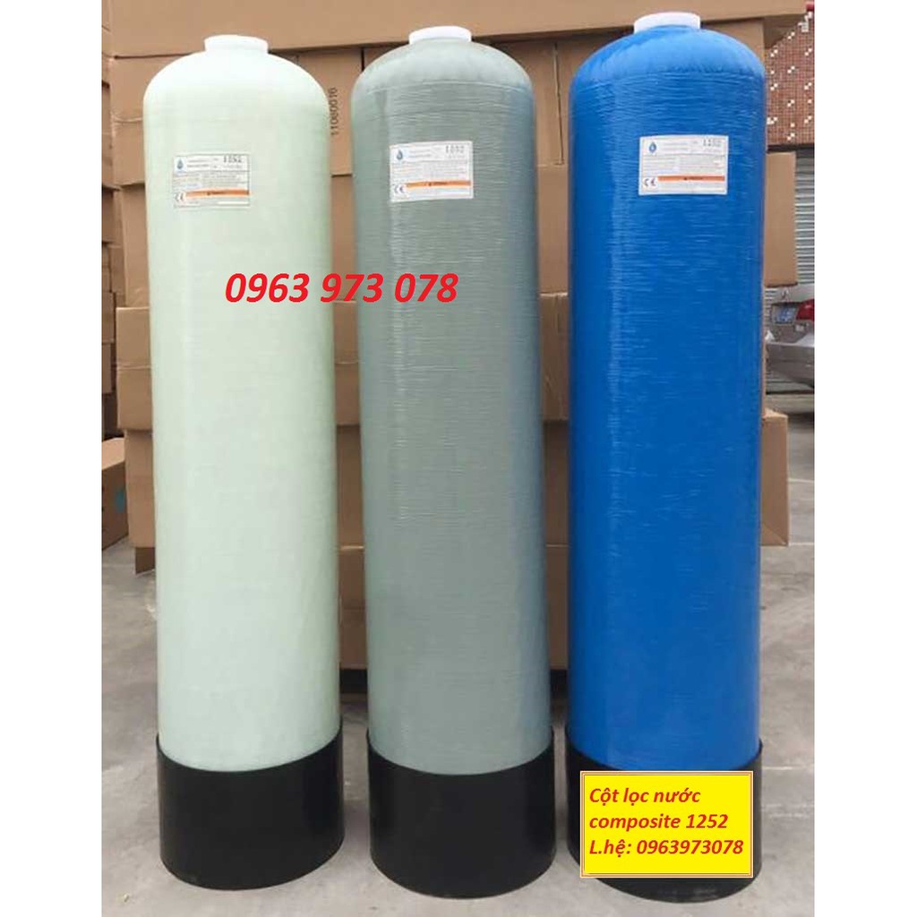 Cột lọc nước composite 1252 kèm phụ kiện