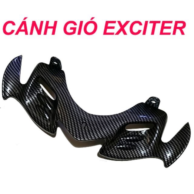 CÁNH GIÓ XE EXCITER 150 SƠN ĐEN CARBON
