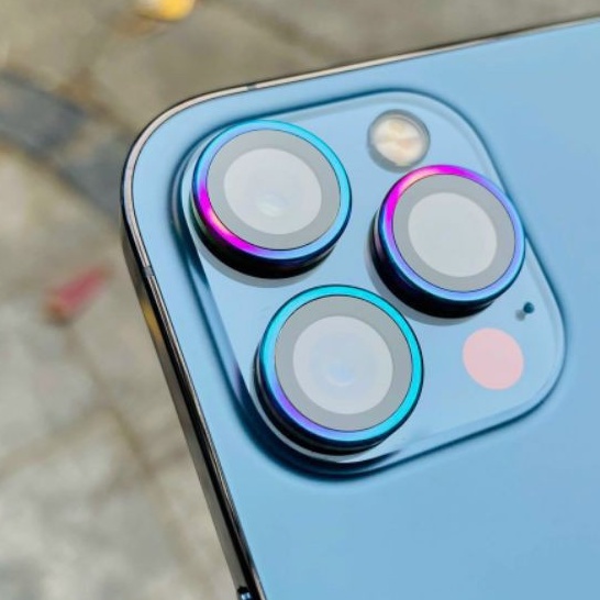 Bộ dán từng mắt camera chống trầy bảo vệ cam 13 pro max/13/13 pro/ 12 Mini/ 12/ 12 Pro max