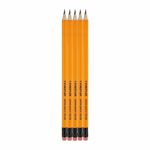 Combo 05 bút chì Đức STAEDTLER 2B/HB