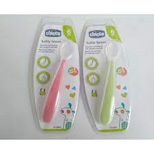Thìa ăn dặm CHICCO cho bé 6m+ trở lên hàng chính hãng