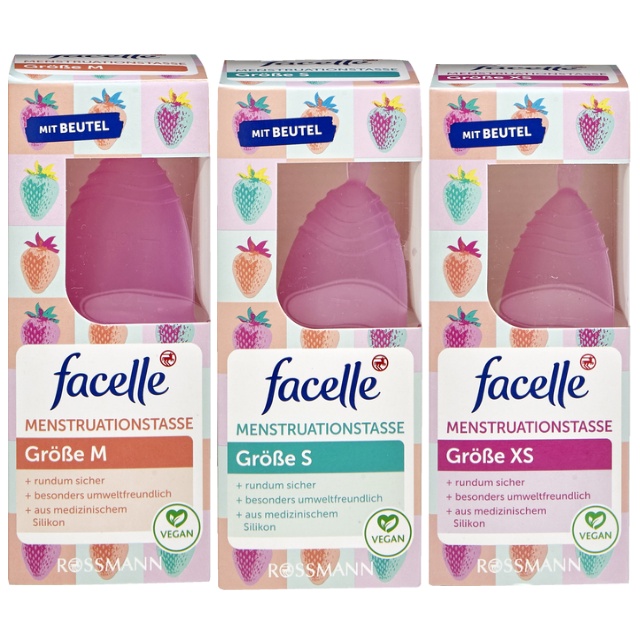 Cốc Nguyệt San Facelle Size S,M,XS - Hàng Đức